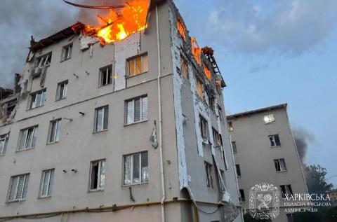 RUSI PONOVO UDARILI NA SUMI! Pogođena stambena infrastruktura, grad pretrpeo nova razaranja! Strahuje se za civile