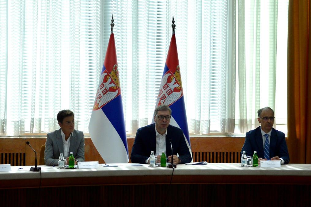 POČELA SEDNICA SAVETA ZA NACIONALNU BEZBEDNOST: Predsedava predsednik Aleksandar Vučić