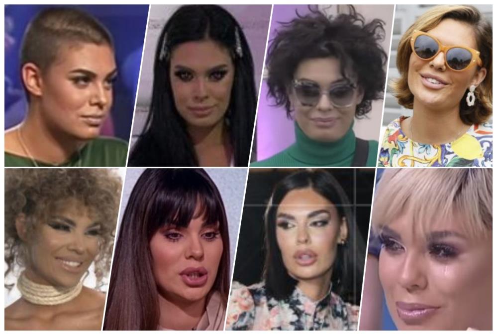 ĆELAVA, CRNA, PLAVA, DUGA ILI KRATKA KOSA... Sve tranformacije Mine Vrbaški: Od neobuzdane do smerne učesnice rijalitija (FOTO)