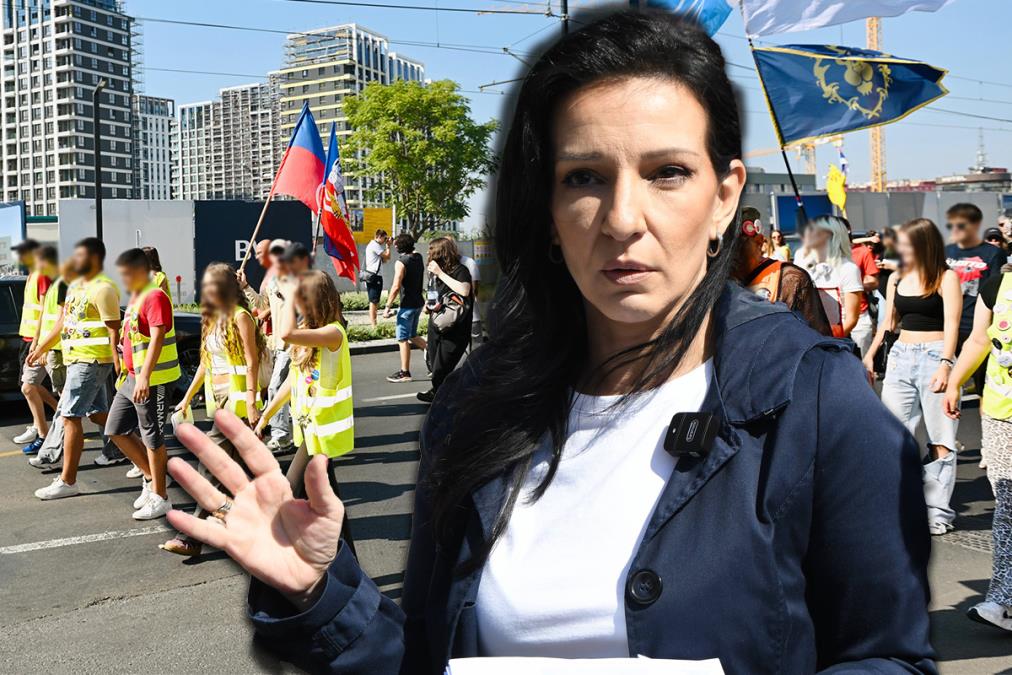 MARINIKA DOŽIVELA NEVIĐENI BLAM! Pokušala da se dodvori studentima blokaderima, pa dobila brutalan odgovor! (FOTO)