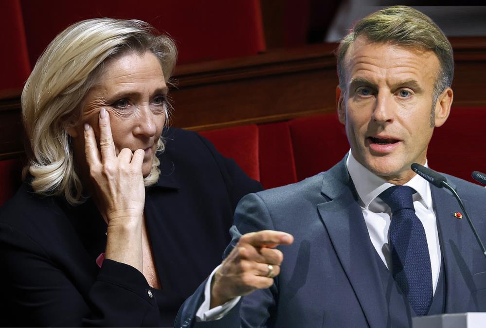 MAKRON POSTAVIO DESNIČARKU LE PEN NA MESTO Francuski lider stavio tačku na njenu kampanju u korist Rusije