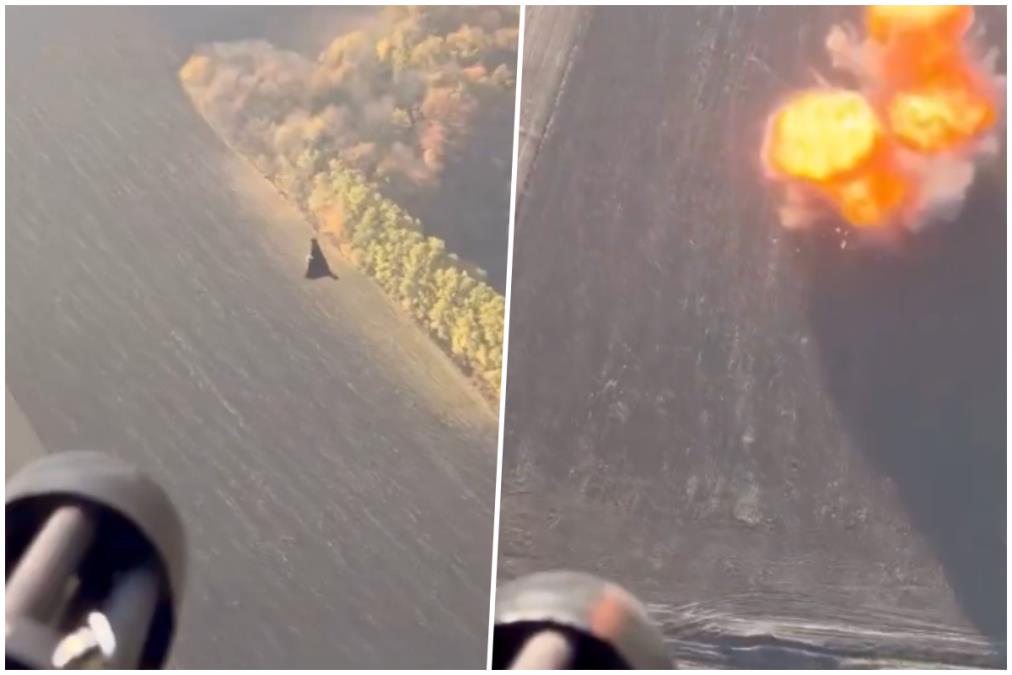 NAPAD DRONA KAMIKAZA "HORNET" Ruski vojnik snimio sopstveni pakao! Sve se desilo u sekundi, kamera uhvatila jeziv trenutak sa fronta (VIDEO)
