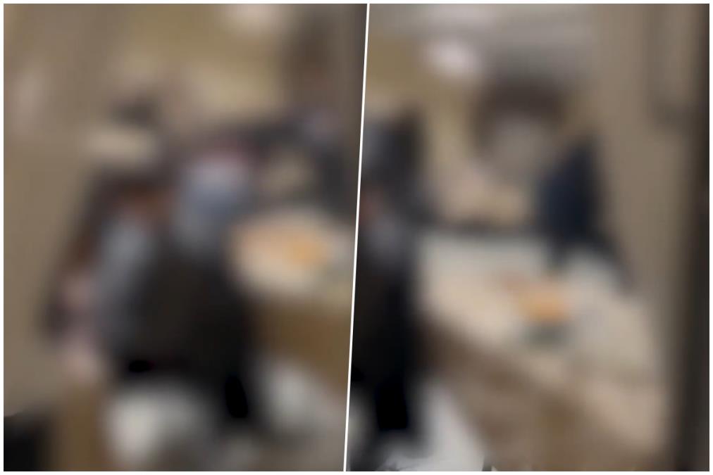 SNIMAK NEČUVENE MAKLJAŽE OBILAZI SRBIJU: Sevale pesnice, jurili se, gurali stolove, žena šutira, a on spava sve u šesnaest! Gost prespavao kafansku tuču?! VIDEO