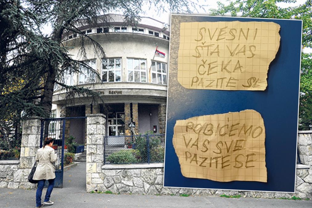 "Pobiću vas sve, sutra donosim pištolj" Jezive pretnje u školi na Banovom brdu: Policija i nastavnici hitno pojačali mere!