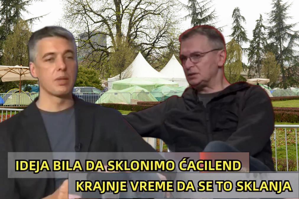 ZASTRAŠUJUĆE! BLOKADERI SE SPREMAJU DA DANAS NAPADNU ĆACILEND!? Miketić i Ćuta šalju opasne poruke, pominju se i navijači Partizana (VIDEO)