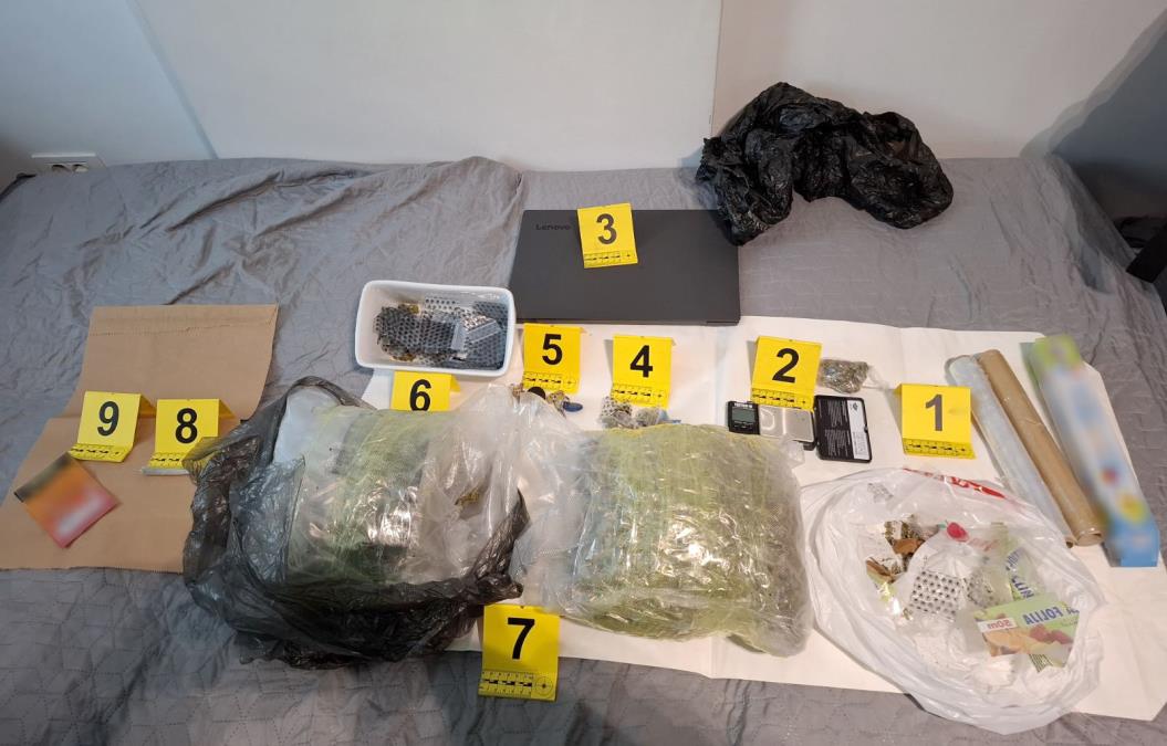 BEOGRADSKA POLICIJA PRETRESLA STANOVE NA PALILULI: Uhapšena dvojica zbog droge (FOTO)