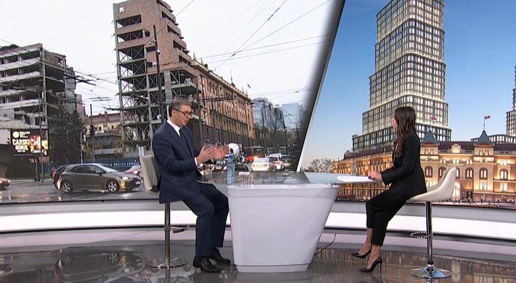 "KRILI SMO KOLIKO JE SRUŠENA ZGRADA, OTKRIĆEMO I TAJ DEO DA SVI VIDE RUGLO!" Predsednik Vučić o Generalštabu: Slikovito pokazao šta smo izgubili (FOTO)