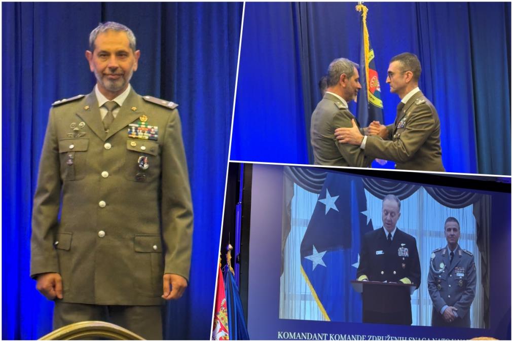 Brigadni general Antonio Stasi preuzeo dužnost šefa NATO vojne kancelarije za vezu u Beogradu (FOTO)