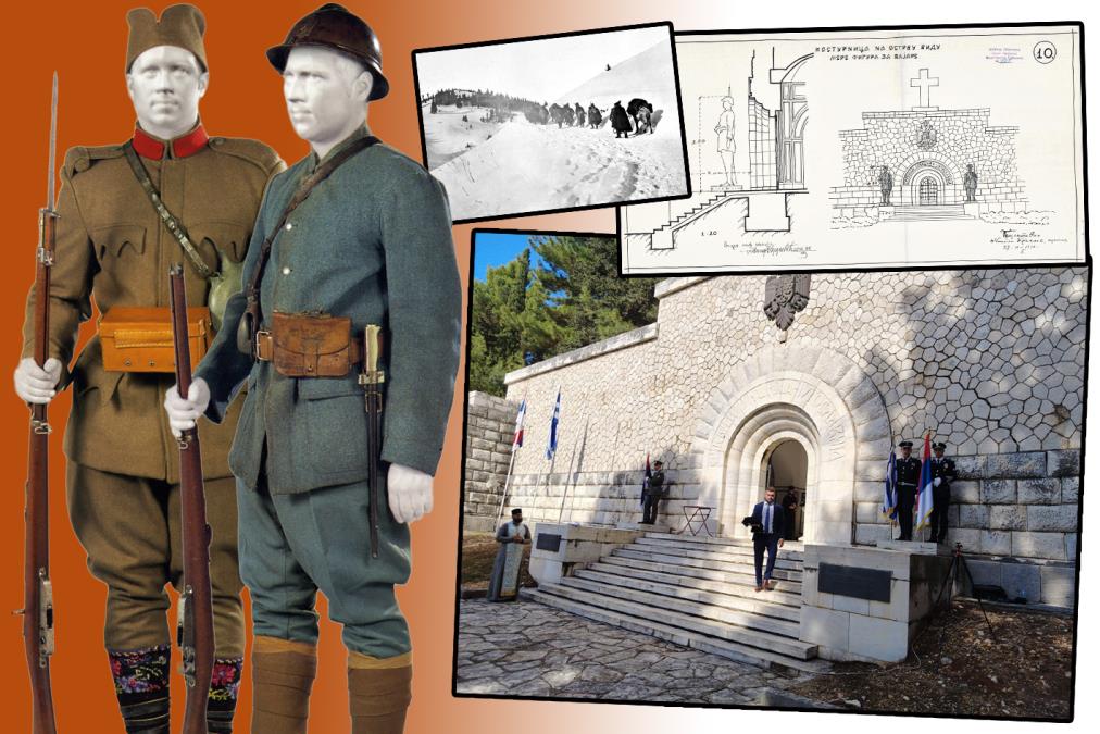 The Mausoleum on Vido awaits bronze soldiers 3.5 metres tall: Should they wear the šajkača or a helmet?! Or is there a third solution…