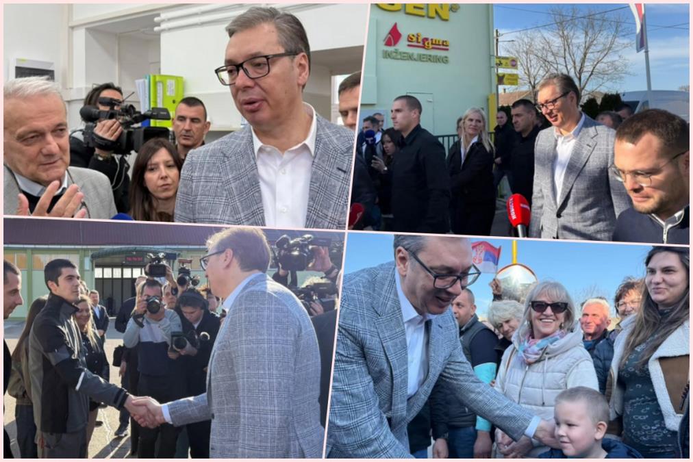 DOMAĆA TEHNOLOGIJA POKRETAČ RAZVOJA SRPSKE PRIVREDE Vučić o kompaniji SIGMA u Crveniki: Pokazatelj koliko su inovacije i ulaganje u razvoj ključni za uspeh FOTO
