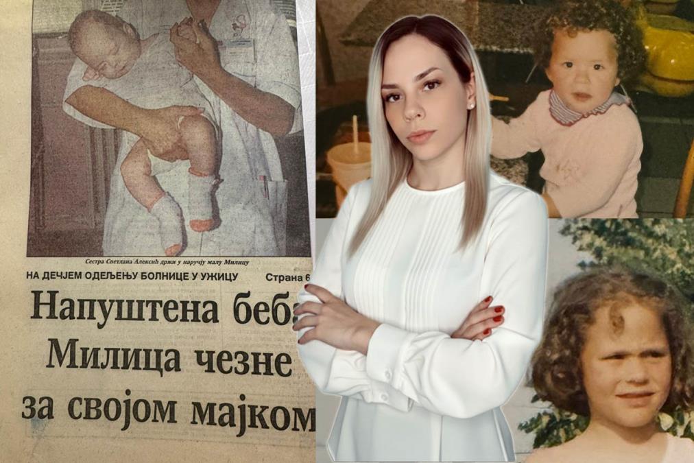 ‘My mother left me in the maternity ward, and the nurses looked after me for eight months!’ Anđela longed for her mother