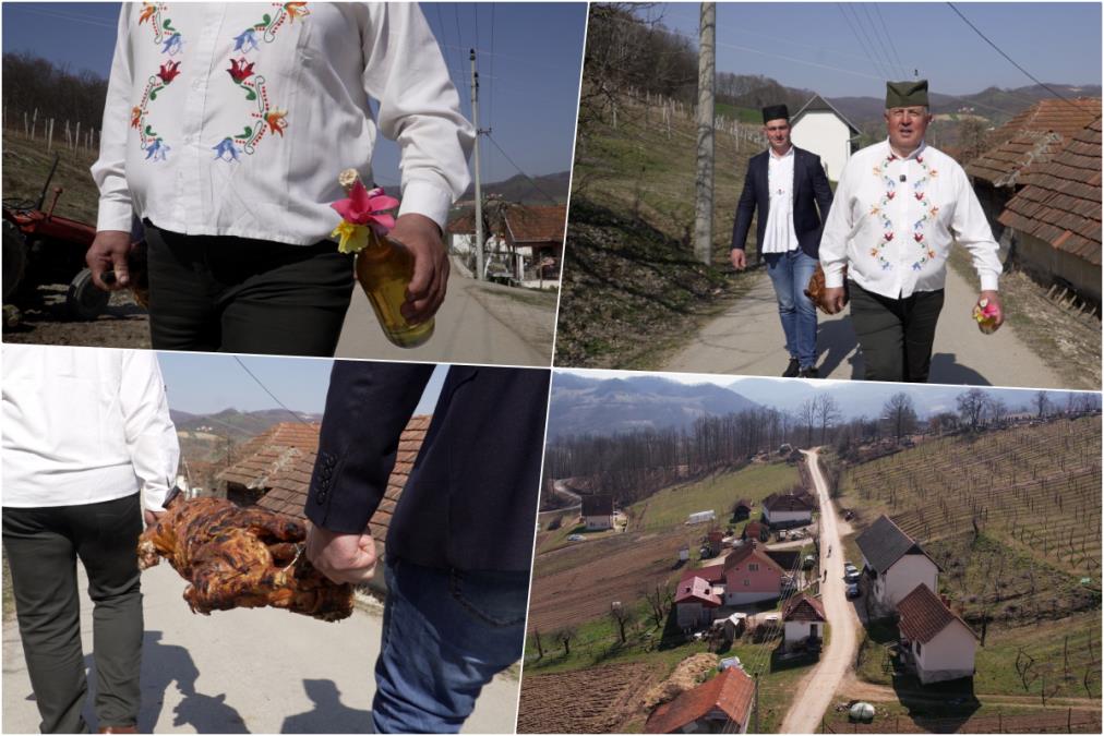 "DOČEKUJEM NAŠEG PREDSEDNIKA, SPREMIO SAM MU PEČENO PRASE, VRUĆE, I DOMAĆU ŠLJIVU" Kad je Mikan čuo da dolazi, ovako rekao: Uradio nam put, gazili smo blato