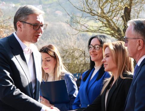 "VI STE STVARAOCI ISTORIJE SEVOJNA" Ministarka Đurđević Stamenkovski uputila snažnu poruku penzionerima: U poseti sa predsednikom Vučićem (FOTO)