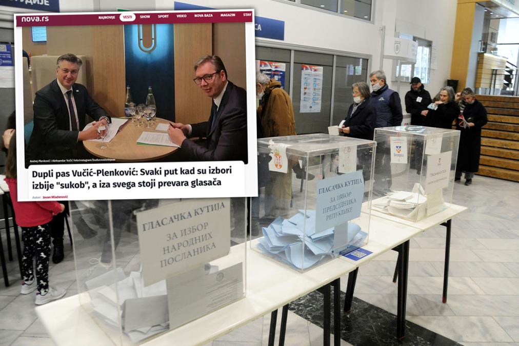 KAKAV CIRKUS! "NOVA" VIŠE NE ZNA ŠTA ĆE PA IZMISLILA DOGOVOR PLENKOVIĆA I VUČIĆA! Blokaderski medij tvrdi da nas je Hrvat tužio NATO-u da bi Vučić dobio izbore