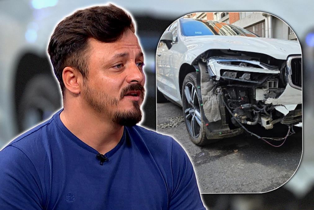 POGLEDAJTE NA ŠTA LIČI DŽIP KOJIM JE OTET PEVAČ: Daniel Kajmakoski posle drame mora da plati 5.000 evra (foto)