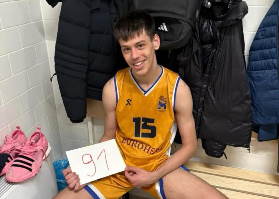 ČUDO NEVIĐENO! MARKO POSTIGAO 91 POEN NA UTAKMICI! Košarkaš Miška Ražnatovića odigrao meč za istoriju i zabeležio brutalan tripl-dabl