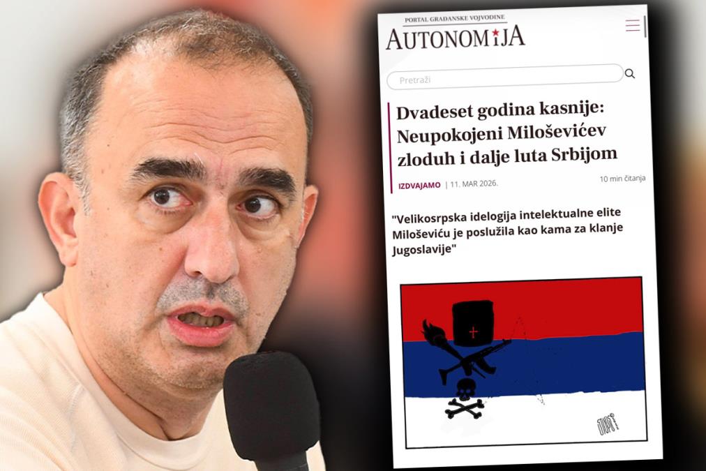 BESTIDNI NAPAD DINKA GRUHONJIĆA NA DRŽAVU I CRKVU! Pod plaštom kritike Miloševića, šef blokadera u Vojvodini mučki udara na srpski narod, a sve sa jednim ciljem