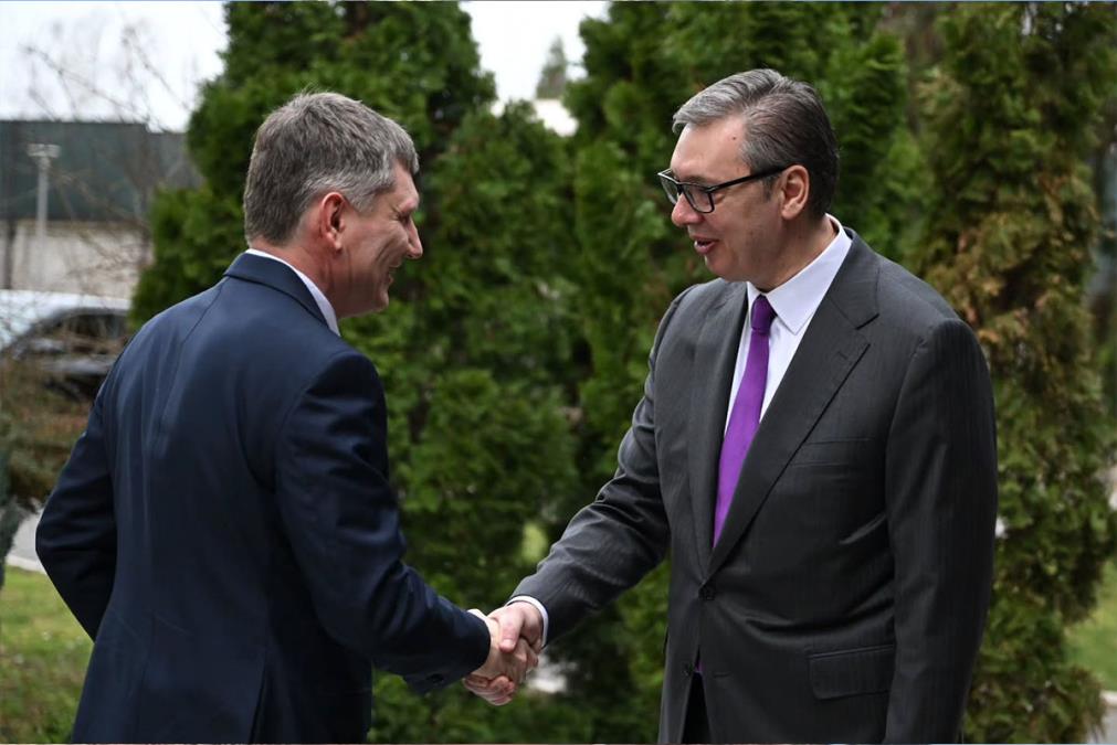 FOKUS NA ENERGETSKOJ BEZBEDNOSTI I STABILNOSTI TRŽIŠTA: Vučić se sastao sa ruskim ministrom Rešetnjikovim