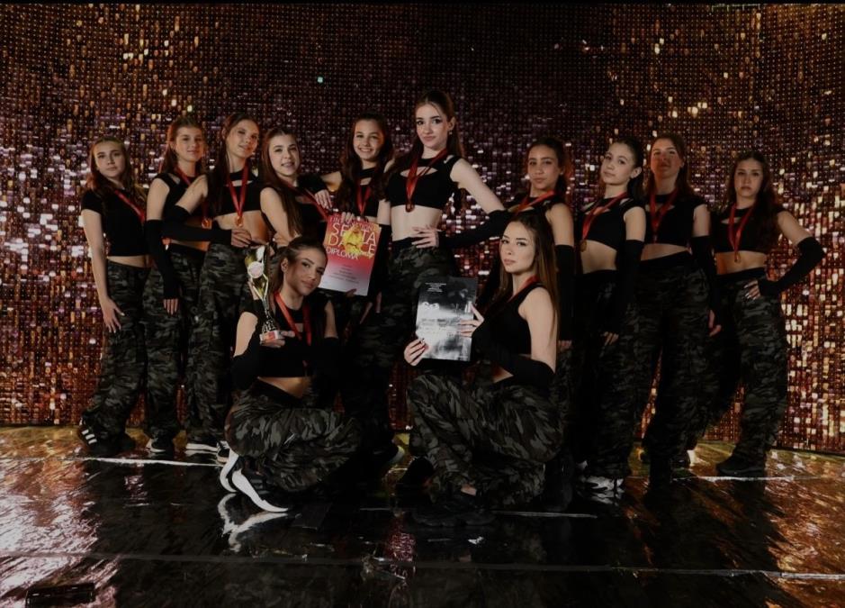 Dance Studio Nina iz Šapca osvojio 1. mesto na internacionalnom takmičenju održanom u Senti