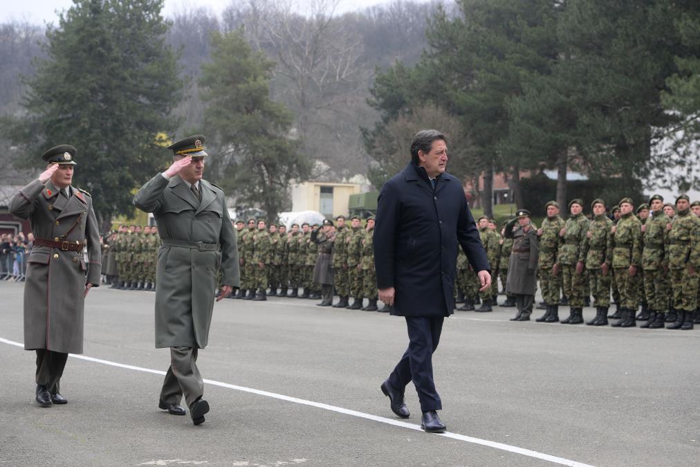 Ministar Gašić na polaganju zakletve u Leskovcu: "Danas se postrojila budućnost Srbije, njena mladost, lepota, snaga i vrlina"