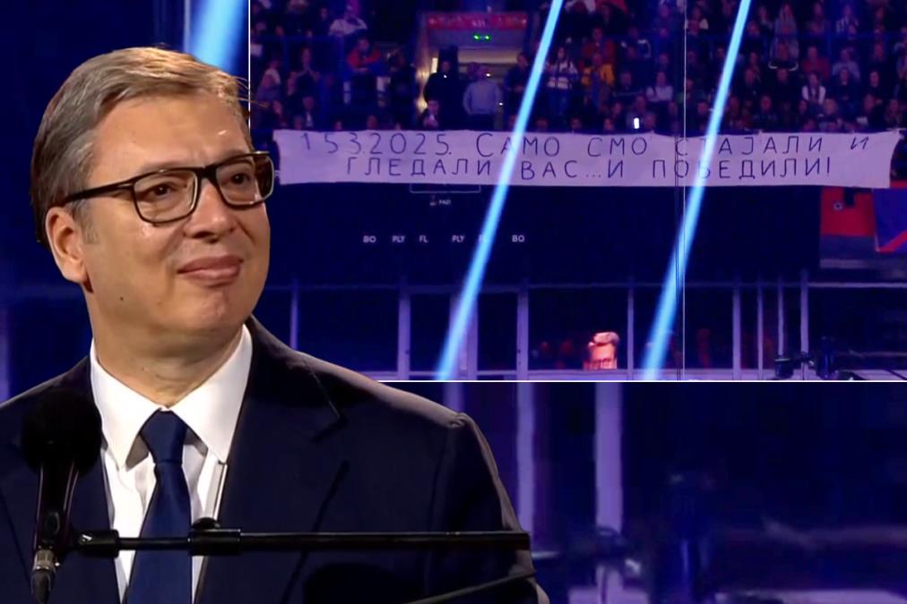 "ISRED SEBE VIDIM JEDAN TRANSPARENT" Vučić: Moja večna zahvalnost zato što ste sačuvali i odbranili našu Srbiju