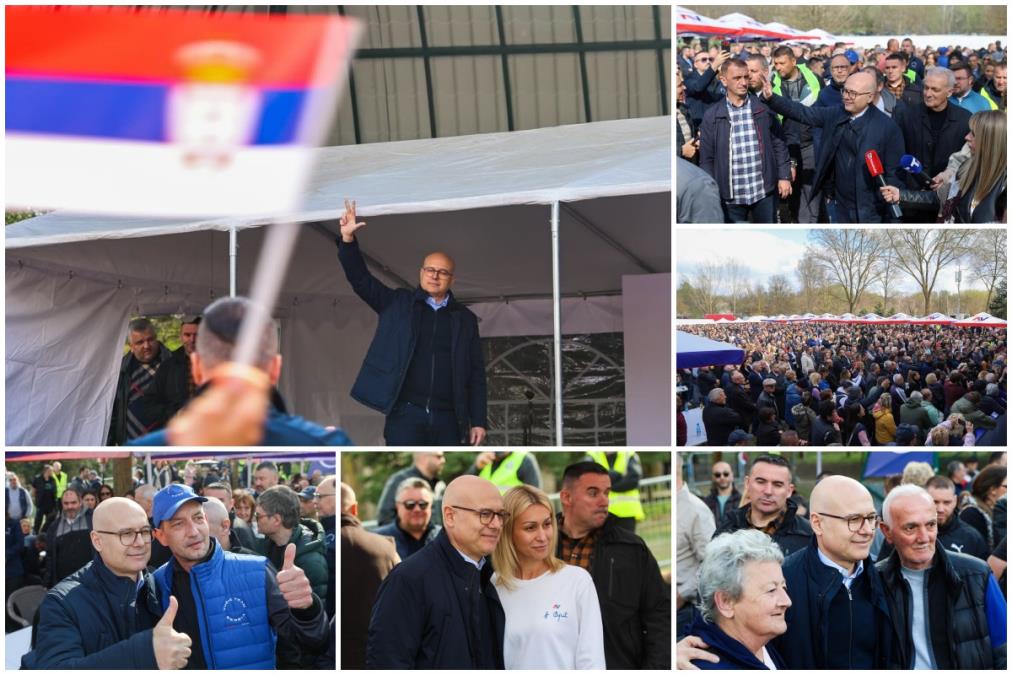 "NE DAMO VOJVODINU DINKU GRUHONJIĆU I BOJANU PAJTIĆU" Snažna poruka Vučevića iz Crvenke: Olovke u ruke, idemo na izbore, nema povlačenja pred nasilnicima!