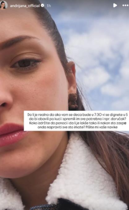 "USTANETE SE U PET DA SPREMITE DORUČAK..." Srpska pevačica rodila dvoje dece biznismenu i sad traži savet na mrežama 