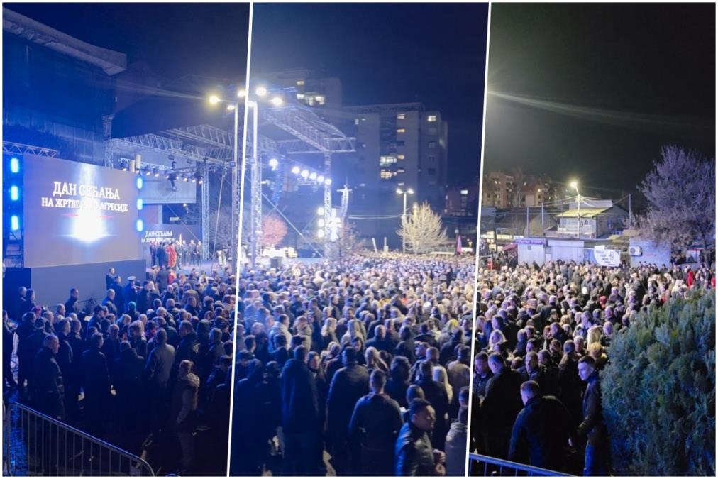 VIŠE OD 10.000 LJUDI NA TRGU U VRANJU! Mase ljudi prisustvuju obeležavanju Dana sećanja na stardale u NATO agresiji (VIDEO)