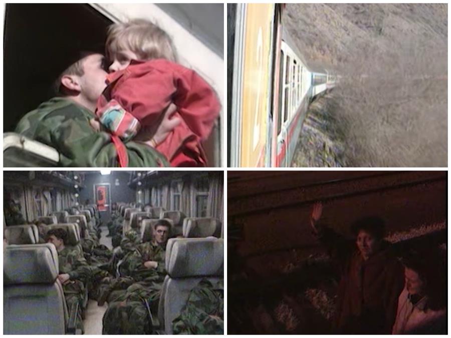 "Budi dobar, sine, samo slušaj i budi nam dobar, srce majkino" Bolne scene iz voza koji je srpske vojnike 1999. vozio na Kosovo i Metohiju (VIDEO)