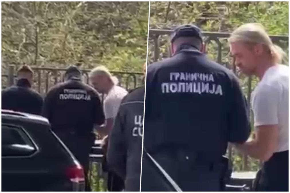 MUZIČARA ZAUSTIVILI NA GRANICI: Pretresali mu lične stvari, pogledajte ekskluzivne kadrove sa lica mesta (FOTO)