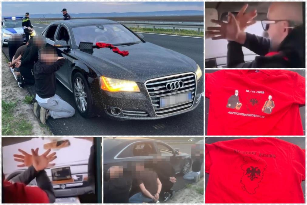 OTKRIVEO ZAŠTO SU UHAPŠENI ALBANCI BILI U NAŠOJ ZEMLJI Provocirali i vređali Srbiju, pokazivali simbole tzv. "Velike Albanije", pa "pali" nasred auto-puta VIDEO