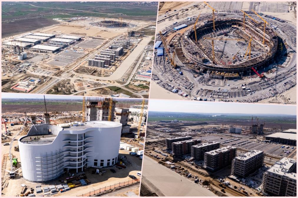 POGLEDAJTE NEVEROVATNE SNIMKE! Ovako teku radovi na kompleksu Ekspa i Nacionalnog stadiona: Oglasio se ministar Mali (VIDEO) 