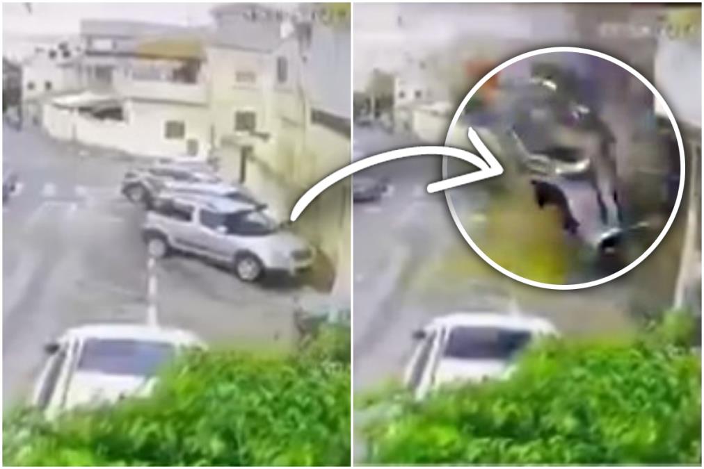 POGLEDAJTE ŽESTOK UDAR NA IZRAELSKI GRAD USRED DANA: Eksplozija odbacila automobil visoko u vazduh! (VIDEO)