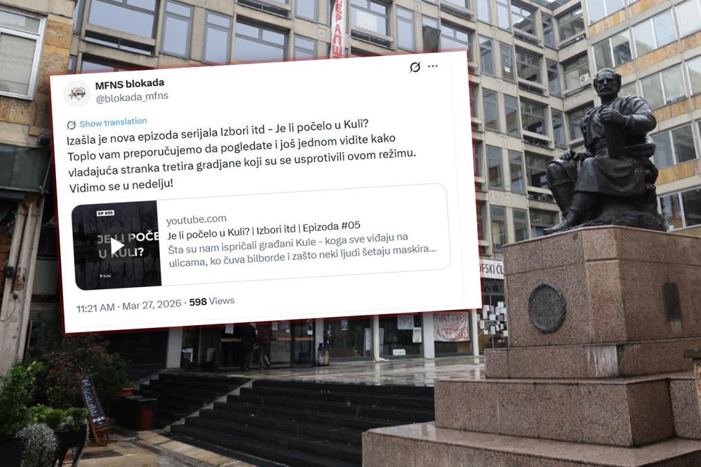 MONSTRUOZNIJE OD ĆUTNJE! BLOKADERI S MEDICINSKOG U NS DANAS SE BAVE IZBORIMA, NE POMINJU TRAGEDIJU! Za njih stradala koleginica na Filozofskom ne postoji (FOTO)