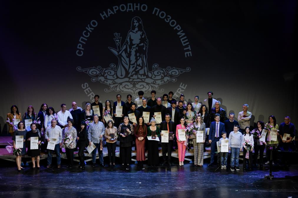 Obeležen Dan Srpskog narodnog pozorišta: Uručene zlatne, srebrne i broznane medalje sa likom osnivača i prvog upravnika Jovana Đorđevića