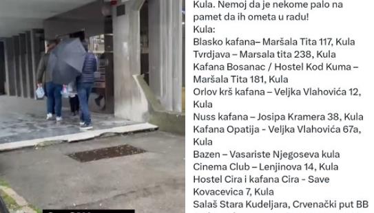 BLOKADERE PONOVO HVATA LUDILO: Traže tuđe štabove i kol centre, umesto da gledaju kako da izvedu što više glasača na biralište!