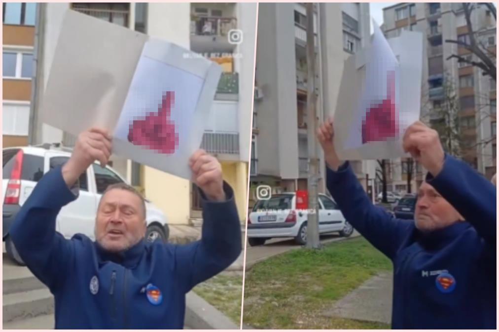 SVE PO ZASLUZI! OVO JE VIDEO DANA Blokaderi oduzeli fasciklu aktivisti SNS, nadali se da će naći neki spisak koji su umislili, usledilo NEPRIJATNO IZNENAĐENJE
