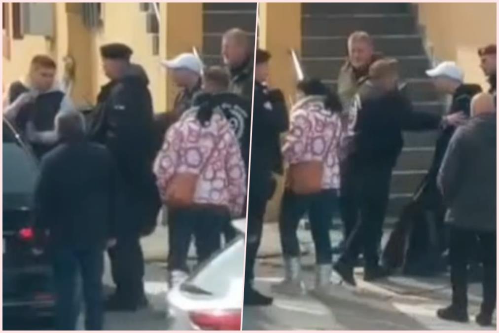 BLOKADER U BORU NASRNUO NA NEDUŽNOG ČOVEKA! Nasilno otvorio vrata automobila, ŠUTNUO SUVOZAČA (VIDEO)