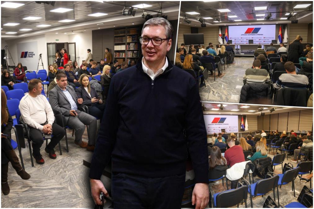 PREDSEDNIK VUČIĆ STIGAO U ŠTAB! Uoči zatvaranja biračkih mesta! (VIDEO)
