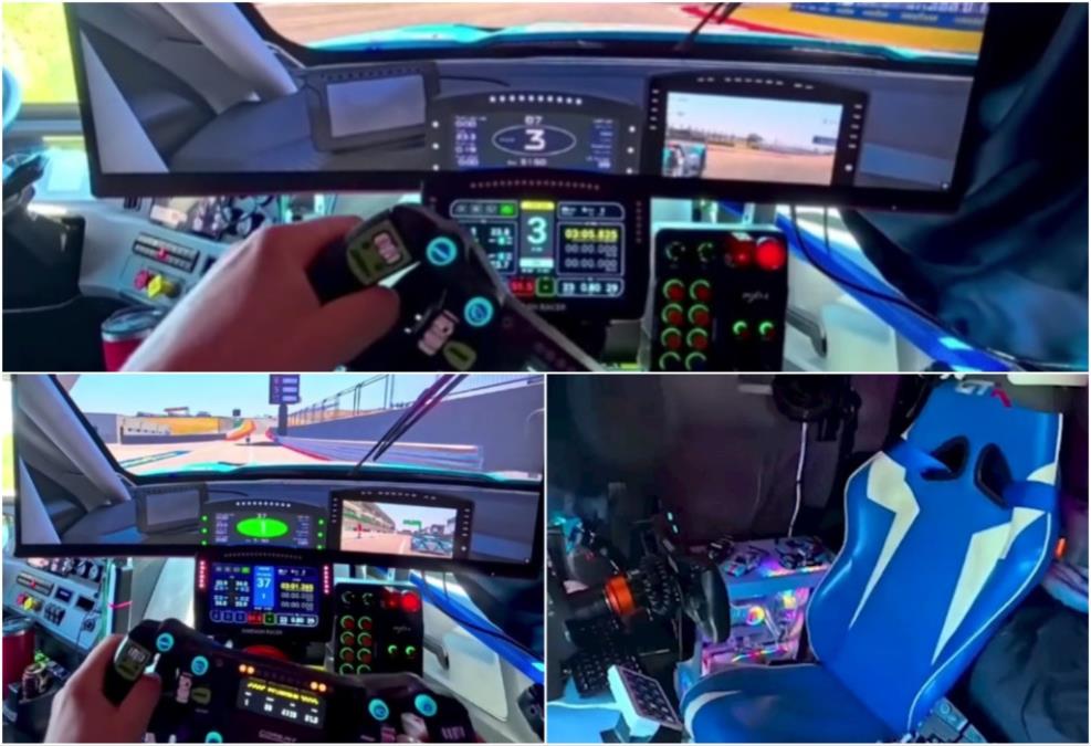 San mnogih gejmera: Kamiondžija koji igra profesionalne trke u pokretu!