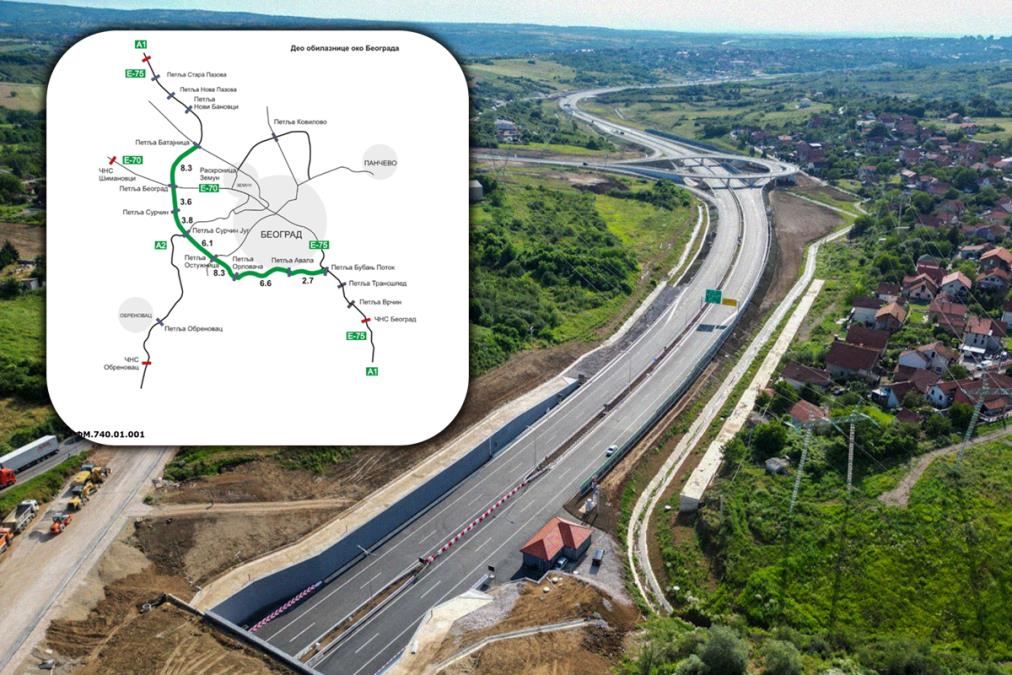 Od sutra počinje naplata putarine na obilaznici oko Beograda! Evo za koje vozače važi - Svi detalji koje treba da znate (mapa)