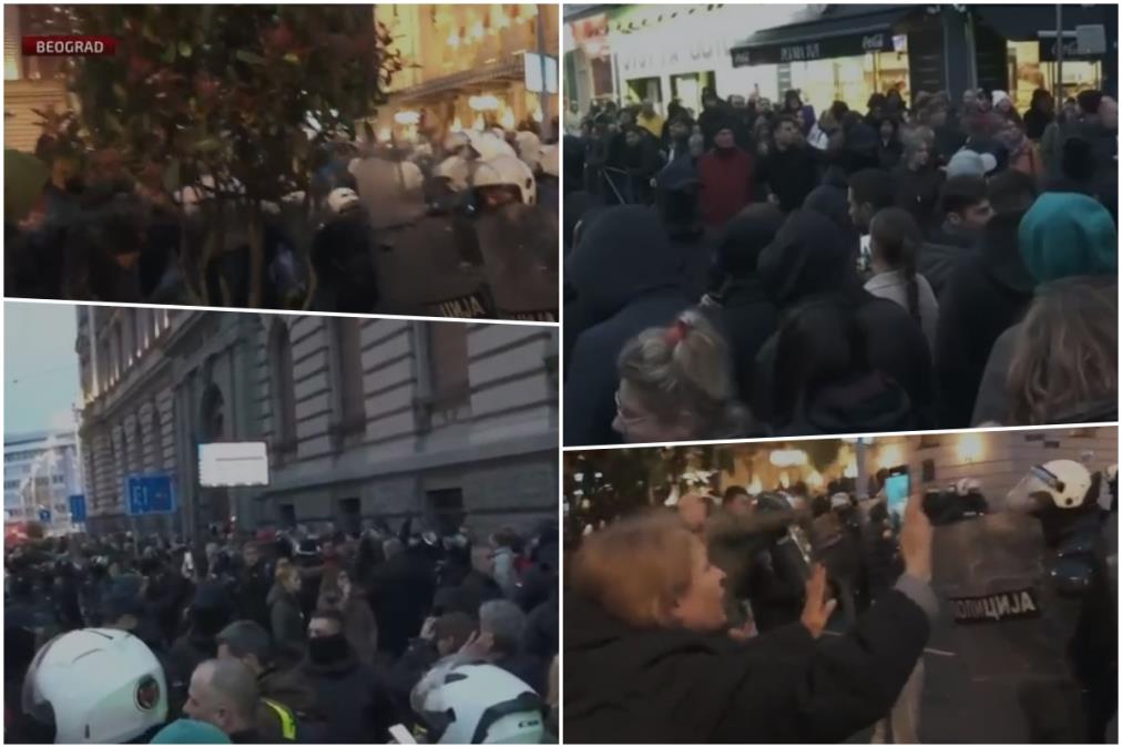 "ZAPOSLENI U REKTORATU RADE PROTIV DRŽAVE" Petričković o nasilju blokadera: Policija nije ništa zgrešila, krivi su ti koji nose šipke i napadaju