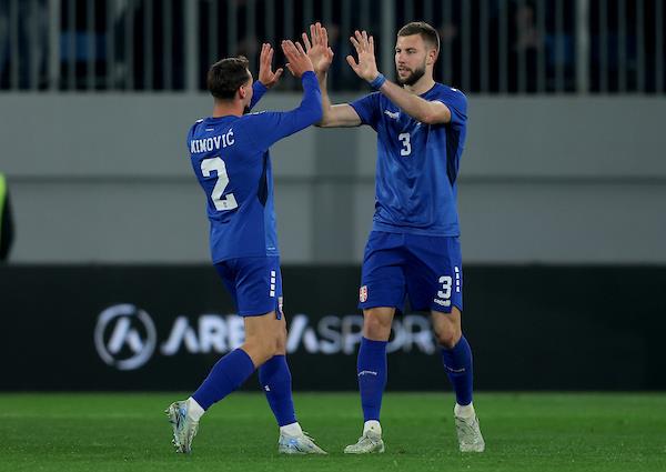 PAVLOVIĆ POSLE EVROGOLA PORUČIO: Gol za reprezentaciju je uvek poseban - nisam zadovoljan igrom u odbrani