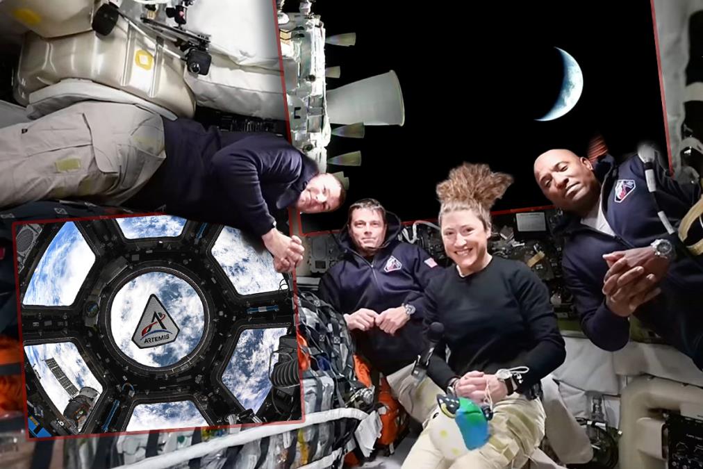 KOSMONAUTI BLIŽE MESECU NEGO ZEMLJI: Oglasila se NASA, misija završila treći dan leta! "PRELEP PRIZOR" (FOTO)