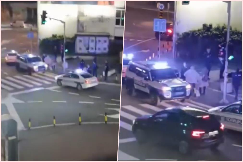 DRAMA NA LINIJI 95 U BEOGRADU, NOŽEM I BIBER SPREJEM PRETIO PUTNIKU Napadač pokušao da pobegne, policija ga uhapsila VIDEO