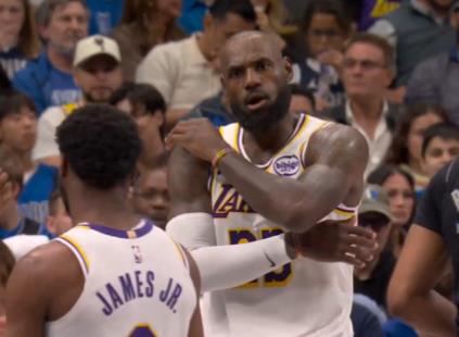 VRLO NEPRIJATNO! LEBRON SE DRAO NA SINA, BRONI GA IZBACIO IZ TAKTA USRED UTAKMICE! Džejms mu održao lekciju, o njegovoj reakciju bruji cela Amerika! VIDEO