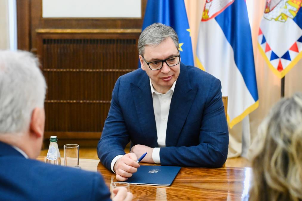 VUČIĆ SE SASTAO SA PREDSTAVNICIMA SPS: Dačić sa saradnicima stigao u Predsedništvo
