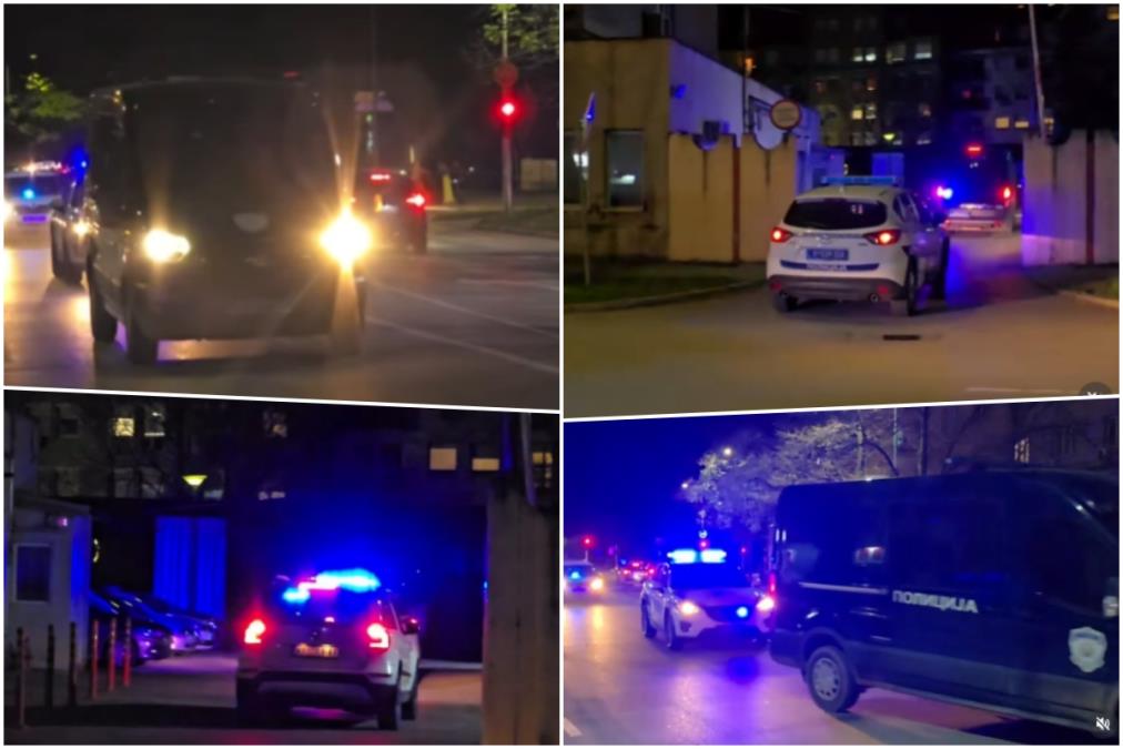 POGLEDAJTE SNIMAK PRIVOĐENJA BEGUNCA (40) IZ NOVOG SADA NAKON POTERE Jake policijske snage raspoređene po celom gradu