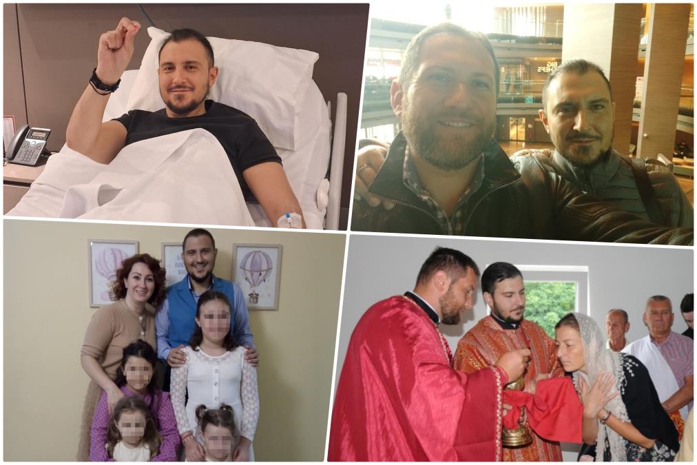 "Nisam ni sekund razmišljao" Sveštenik Darko na Jovanjdan doneo odluku: Kolegi Bogdanu donirao jetru i spasao mu život (FOTO)