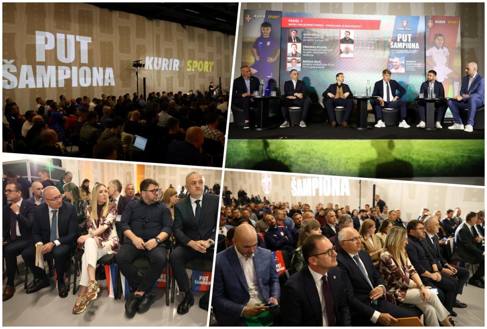 Spektakl iz oka foto reportera: Pogledajte detalje sa konferencije Put šampiona! (GALERIJA)
